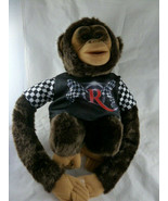 Ruhof Plush Monkey Puppet 15&quot; Stuffed Animal hook &amp; loop hands Very nice - $27.12 CAD