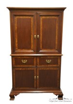 Hekman Furniture Traditional Style 39&quot; Banded Mahogany Tv Media Chest / Armoire - £672.56 GBP