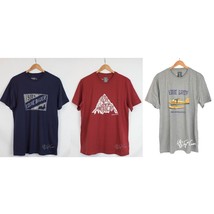 NWT Men Eddie Bauer 100% Cotton Front Graphic Crew Neck T-Shirt Tee size... - $29.99