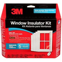 3M Indoor Window Insulator Kit, Window Insulation Film for Heat and Cold... - $47.88 CAD