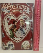 Vintage STYLE 1940’s Valentines Day Tin Sign  - £10.24 GBP