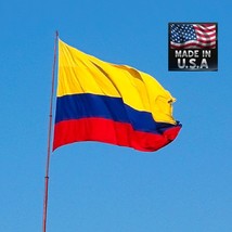 COLOMBIA 3x5 Foot Heavy Duty Super-Poly Indoor/Outdoor FLAG Banner*USA MADE - £12.52 GBP