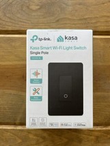 Kasa Smart Light Switch HS200 - Single Pole - Black - Opened - $17.82