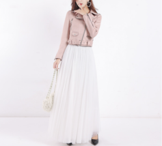 Black Maxi Tulle Skirt Outfit Women's Full Length Plus Size Tutu Skirt image 14