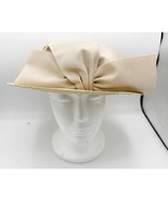 Vintage Georgi Made in USA Hat with Avantgarde Bow One Size - $47.18 CAD