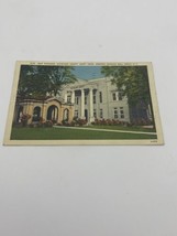 Vtg Lithograph Cleveland County Courthouse Artesian Well Shelby North Carolina - £10.26 GBP