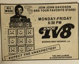 Hollywood Squares Tv Guide Print Ad John Davidson TPA12 - $5.93