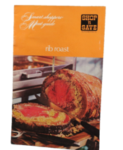 Shop N&#39; Save 1974 Promotional Giveaway Booklet Smart Shopper Meat Guide - $8.60