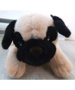 Russ Berrie PONCHO Pug Dog Bean Plush 16&quot; Long Retired Beige Stuffed Ani... - $257.18 MXN