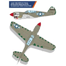 Academy 12341 USAAF P-40N Battle of Imphal Plastic Hobby Model Kit 1:48 Scale image 2