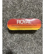 Royal Universal Electronic Calculator Paper 3 Rolls NEW SEALED Free Ship... - $320.38 MXN