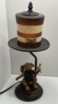 Vintage Mad Hatter 15” Decorative Lamp Rabbit Alice In Wonderland See Ph... - £35.06 GBP