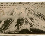 The Crest of Mt Fuji Postcard Japan 1907  - £9.38 GBP