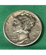 1942 Silver Mercury War Dime Brilliant Circulated Coin - $19.44
