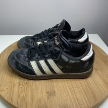 Adidas Samba Classic Youth Size 1 Soccer Shoes Black Casual Boys Sneaker... - $34.64