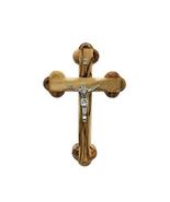 SpringNahal Jesus Olive Wood Cross from Bethlehem with a Certificate Mad... - £13.90 GBP