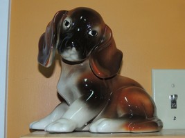 Wien Keramos BEAGLE 7.5&quot; dog puppy Made in Austria ceramic VINTAGE ANTIQ... - $62.99