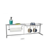 Home Basics-Over-the-Sink Kitchen Station 36.5&quot;Lx9&quot;Dx11.75&quot;H Easy to Ass... - $38.94 CAD