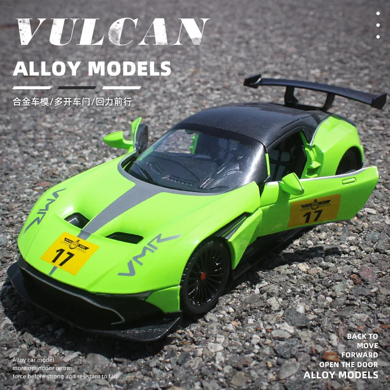 Play 1:22 Aston Martin GT Alloy Diecasts &amp; Toy Vehicles Metal Toy Car Model Soun - £57.55 GBP