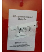 Hold N&#39; Storage 80-Compartment Ornament Storage Bag Red 64480101077 - $19.79
