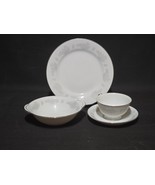 Vintage 1960s NORITAKE Japan 6315 ARMAND 4-Piece Luncheon, Breakfast, Te... - €27,22 EUR