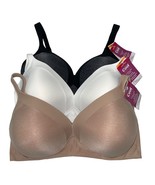 Olga Bra Wirefree Play It Cool Shaping Support Full Figure Cushion Strap... - £58.39 GBP