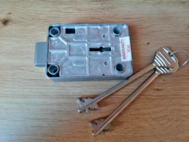 Lowe &amp; Fletcher 3012 Safe Lock 1 VDS Class 1  with 2 Keys 120mm - €32,53 EUR