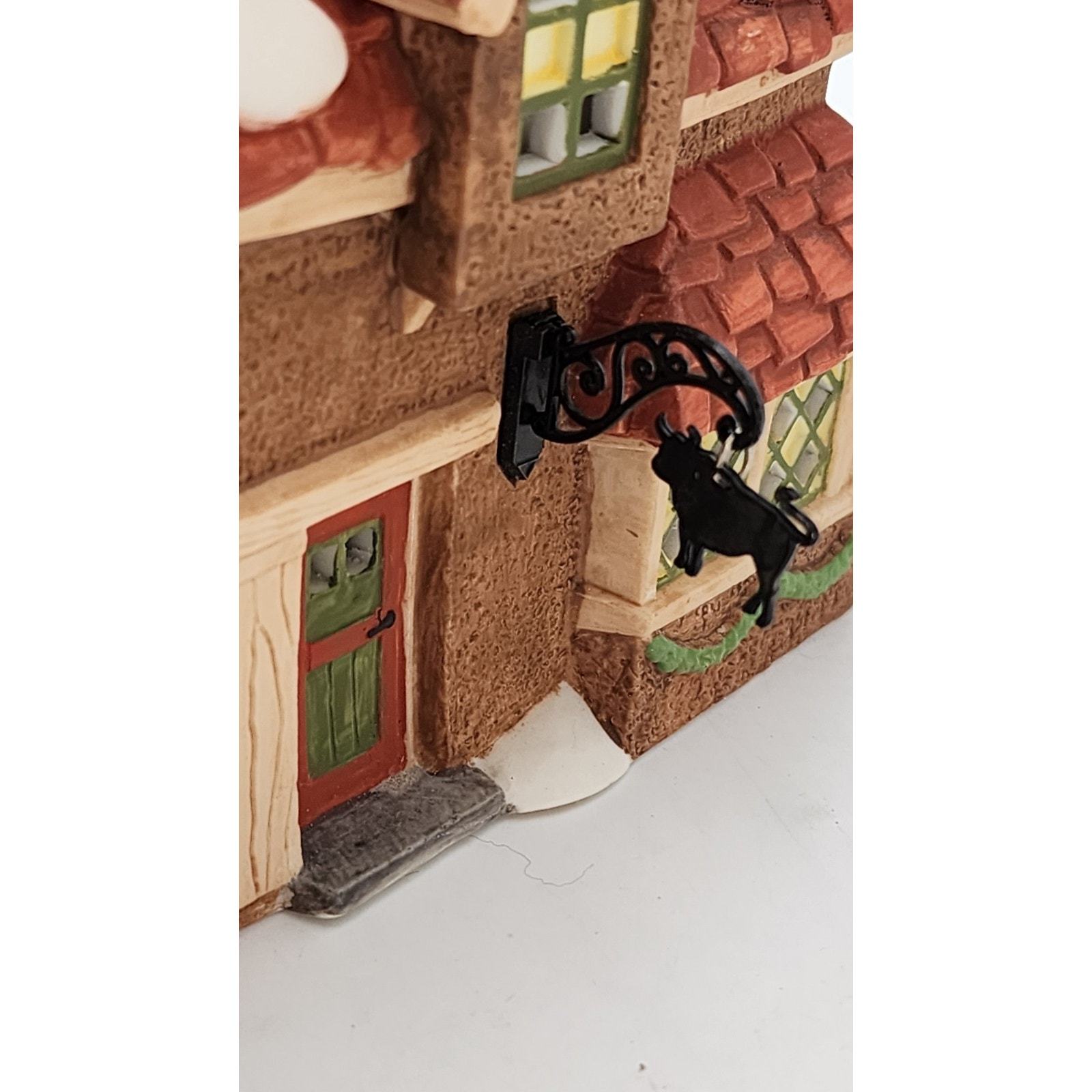 Dept 56 The Chop Shop Dickens Village Series Illuminated VTG 1995 Original Box Item image 12