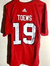 adidas  NHL T-Shirt Chicago Blackhawks Jonathan Toews Red sz 2X - £6.61 GBP