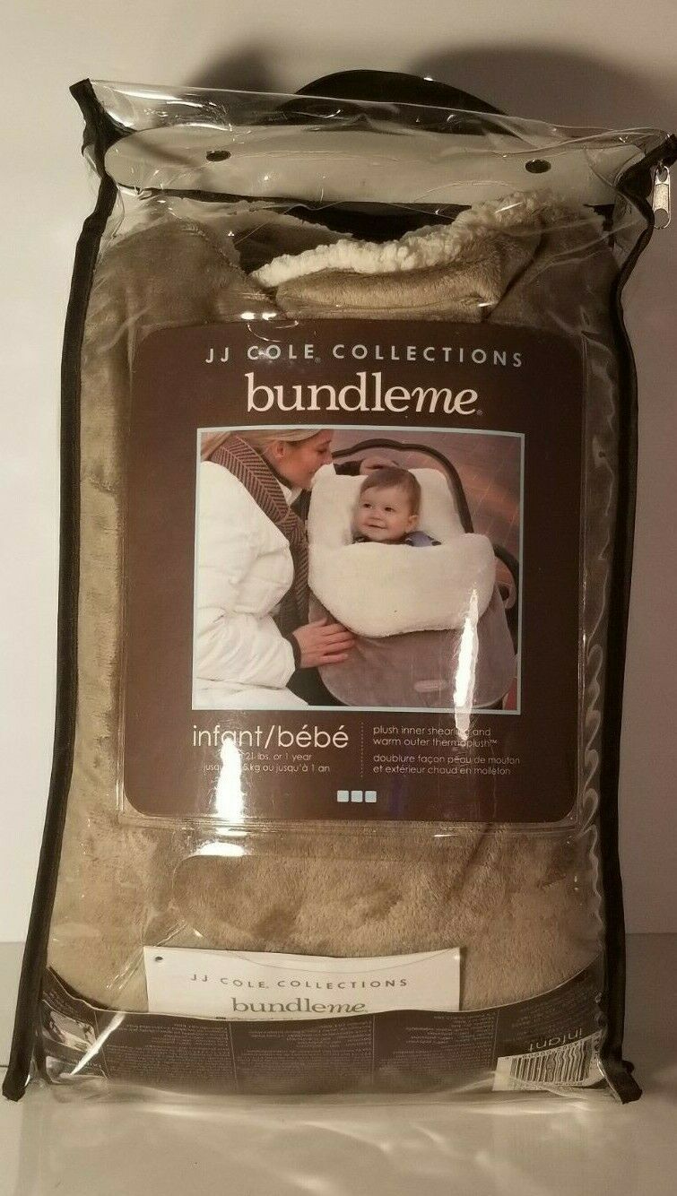 JJ Cole Original Bundleme Bunting Bag Beige Warm Thermaplush  - $32.66