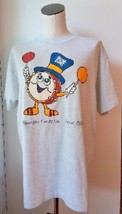 Vintage Dum-Dums Lollipop Candy Spangler Candy Co Bryan Ohio SS T-Shirt SZ Lg  - £23.29 GBP