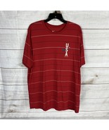 The Nike Tee Men’s XL USA Training T-Shirt Striped CK0456-687 Red - £11.78 GBP