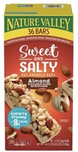 Nature Valley Sweet &amp; Salty Nut Almond Granola Bars (36 ct.) SHIPPING SA... - £15.84 GBP