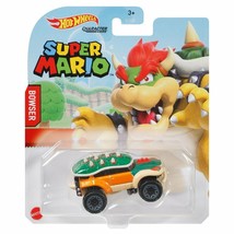 Hot Wheels Super Mario Character Cars Bowser Vehicle 5/7 - $10.68