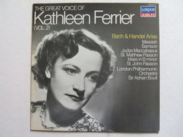 Kathleen Ferrier: A Recital of Bach and Handel Arias (Vinyl) Bach; Hande... - £11.52 GBP