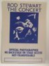 Rod Stewart - The Concert Olympia - Vintage Original 1970&#39;s Real Backstage Pass - £15.95 GBP