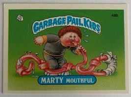 Garbage Pail Kids Series Two (1985) - 48b MARTY mouthful (Mint) SKU019 - $28.89