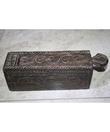 Antique India Rosewood Lidded Spice Box Samruddhi Keralan Museum Quality... - $127.78 CAD