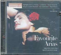 Classic FM Favourite Arias Pavarotti Tebaldi Nilsson - £3.85 GBP