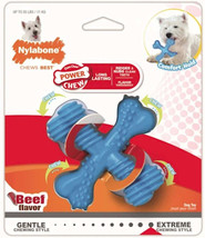 Nylabone Dura Chew X Bone Beef Flavor: Tough Dental Chew Toy for Powerful Chewer - £8.47 GBP+
