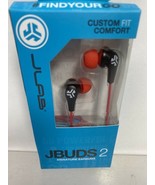 JLab Audio JBuds Pro Signature W Earbud Headphones Red/Black - $8.09