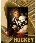Hockey Laser Engraved Wood Picture Frame Portrait (5 x 7) - £24.85 GBP