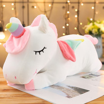 Giant Size Unicorn Plush Toy Soft Stuffed Cartoon Unicorn Dolls Animal Horse 25c - £10.41 GBP