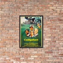 Caddyshack Reprint Signed Framed Movie Poster - £74.04 GBP