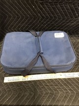 Pyrex Portables 16”X10”X3” Blue Carrying Case with Cold Pack Glass Pan And Lid - £11.64 GBP