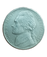 5 Cents, 1992, Jefferson Nickel - £30.68 GBP