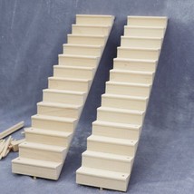 AirAds Dollhouse 1:12 Mini Staircase Stairway Right Handrail, Assembly Required - £9.98 GBP