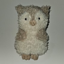 Jellycat London Little Owl Plush Lovey 7&quot; Stuffed Animal Toy Tan Bean Bag Bottom - £14.20 GBP