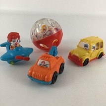Baby Ronald McDonald&#39;s Lot Rattle Toddler Play Toys Push Along Bus Truck Plane - £19.35 GBP