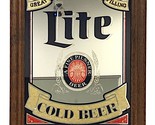 Lite beer Bar memorabilia Bar mirror 384201 - $99.00
